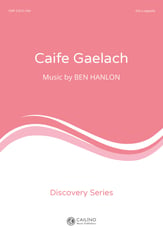 Caife Gaelach SA choral sheet music cover